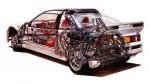 Ford RS200 Rally 1986 года